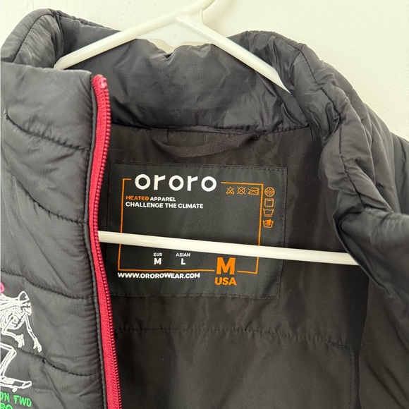 Ororo Black Heated Puffer Vest Women’s Size M - Picture 5 of 7